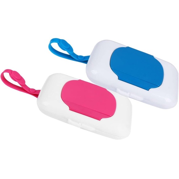 Plastic Wet Wipes Dispensers, Refillable Baby Wipe Cases, Travel Office Personal - Picture 5 of 11